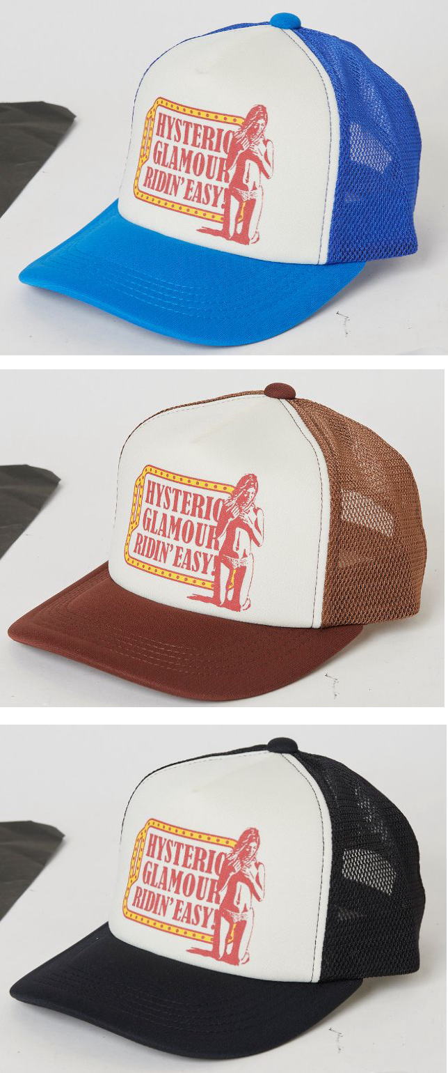 HYSTERIC GLAMOUR Ridin' Easy キャップ HYSTERIC GLAMOUR RIDIN' EASY キャップ - メルカリ